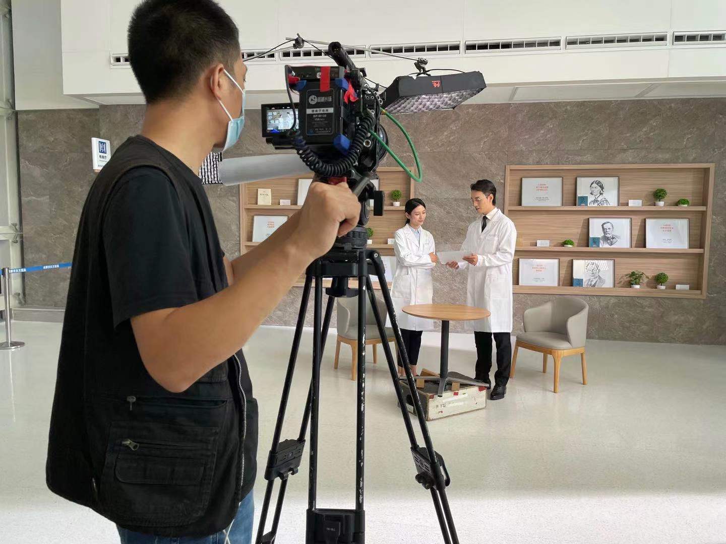 未来医学城宣传片拍摄花絮-郑州宣传片拍摄公司